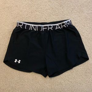 Black Under Armour Athletic Shorts